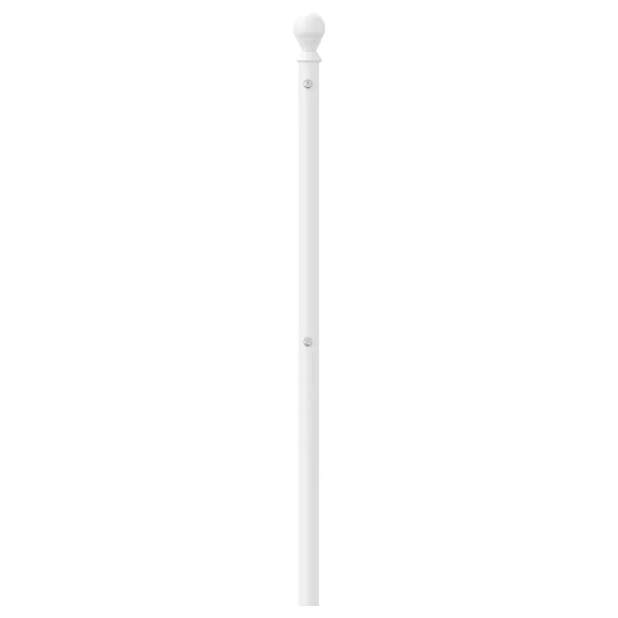 Tête de lit de remplacement métal blanc 200 cm - 4