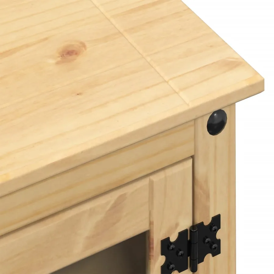 Meuble HiFi Corona 60x50x82 cm bois de pin massif - 7