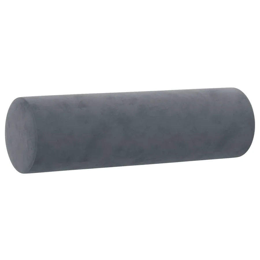 Ensemble de canapés 2 pcs avec coussins gris foncé velours - 5