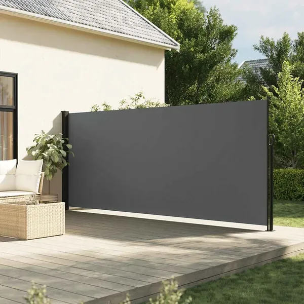 Store latéral rétractable Anthracite 160 x 300 cm