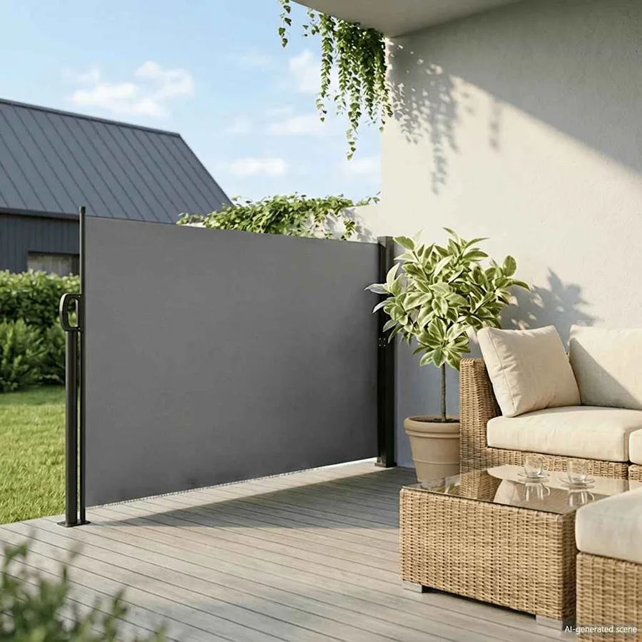 Store latéral rétractable Anthracite 160 x 300 cm - 3