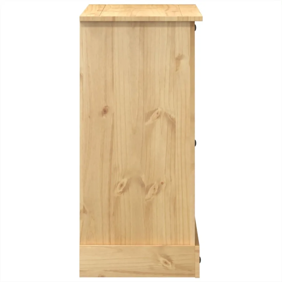 Commode Corona 110x43x91 cm bois massif de pin - 5