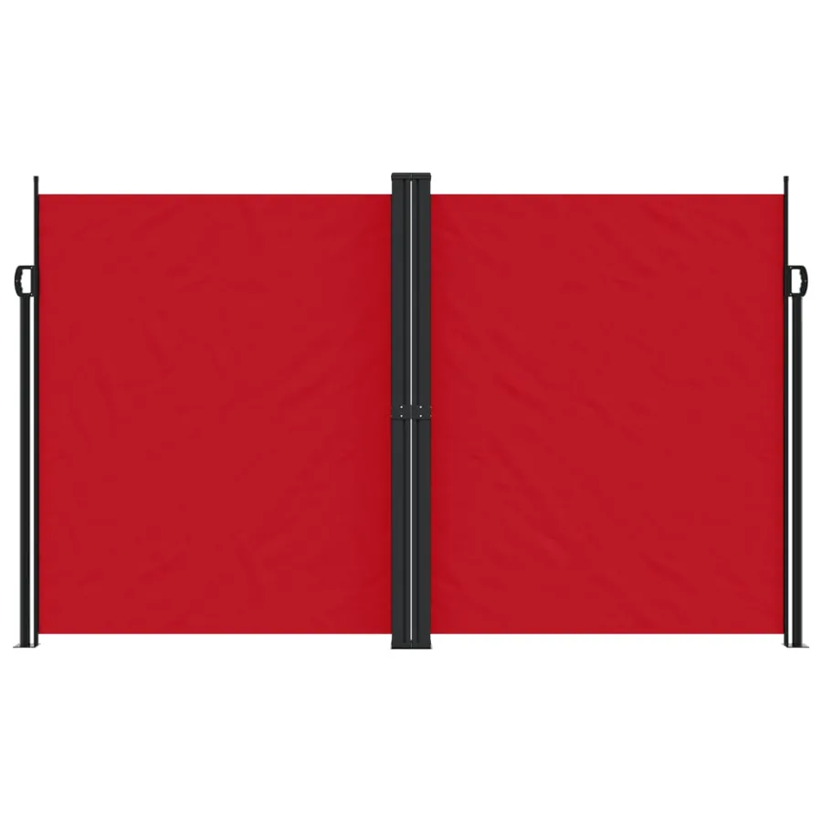 Auvent latéral rétractable Rouge 200x1200 cm - 3