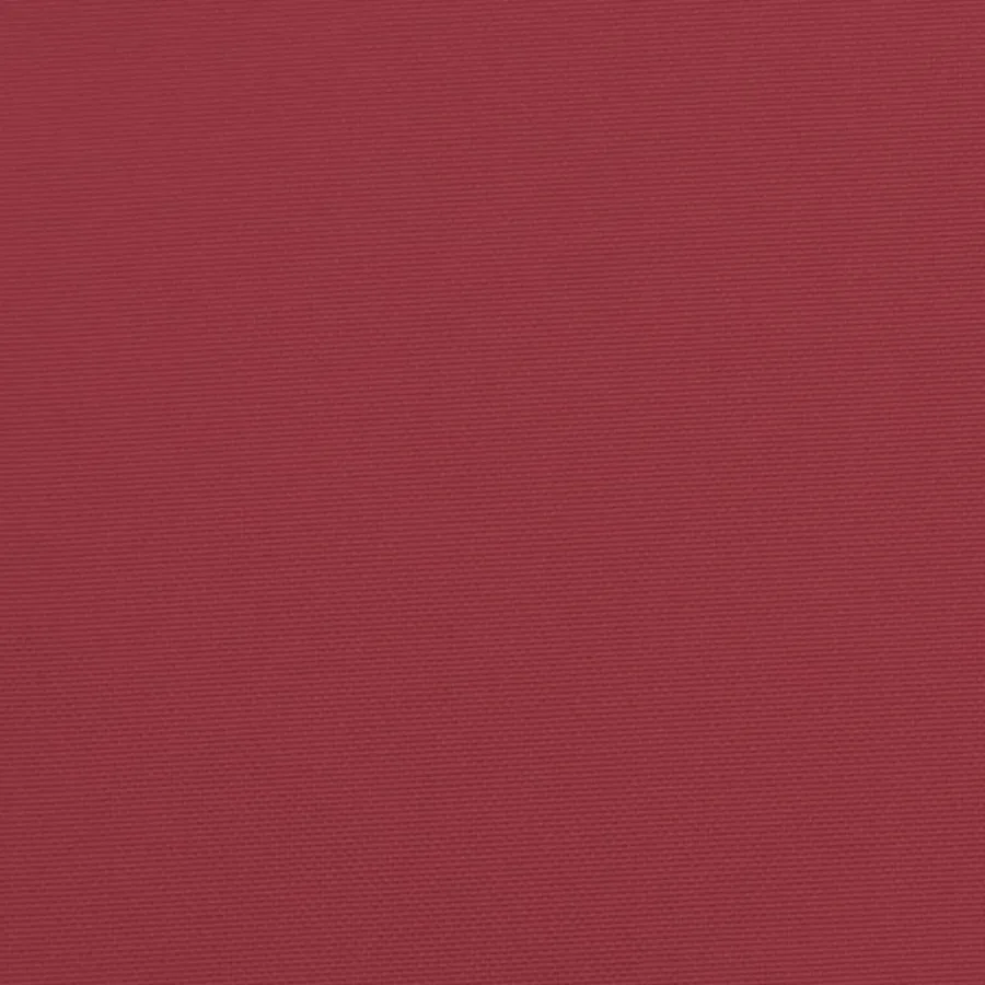 Coussins de chaise à dossier bas lot de 2 rouge bordeaux - 9