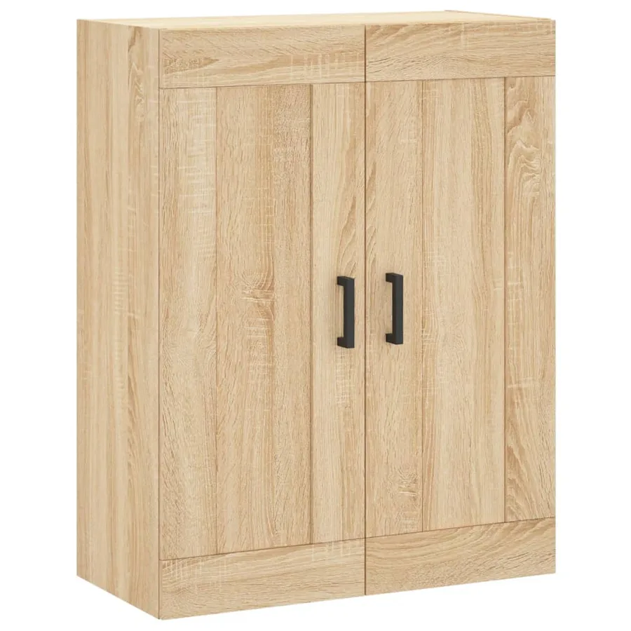 Buffet haut Chêne sonoma 69,5x34x180 cm Bois d'ingénierie - 5