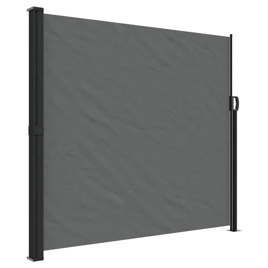Auvent latéral rétractable anthracite 180x600 cm - 2