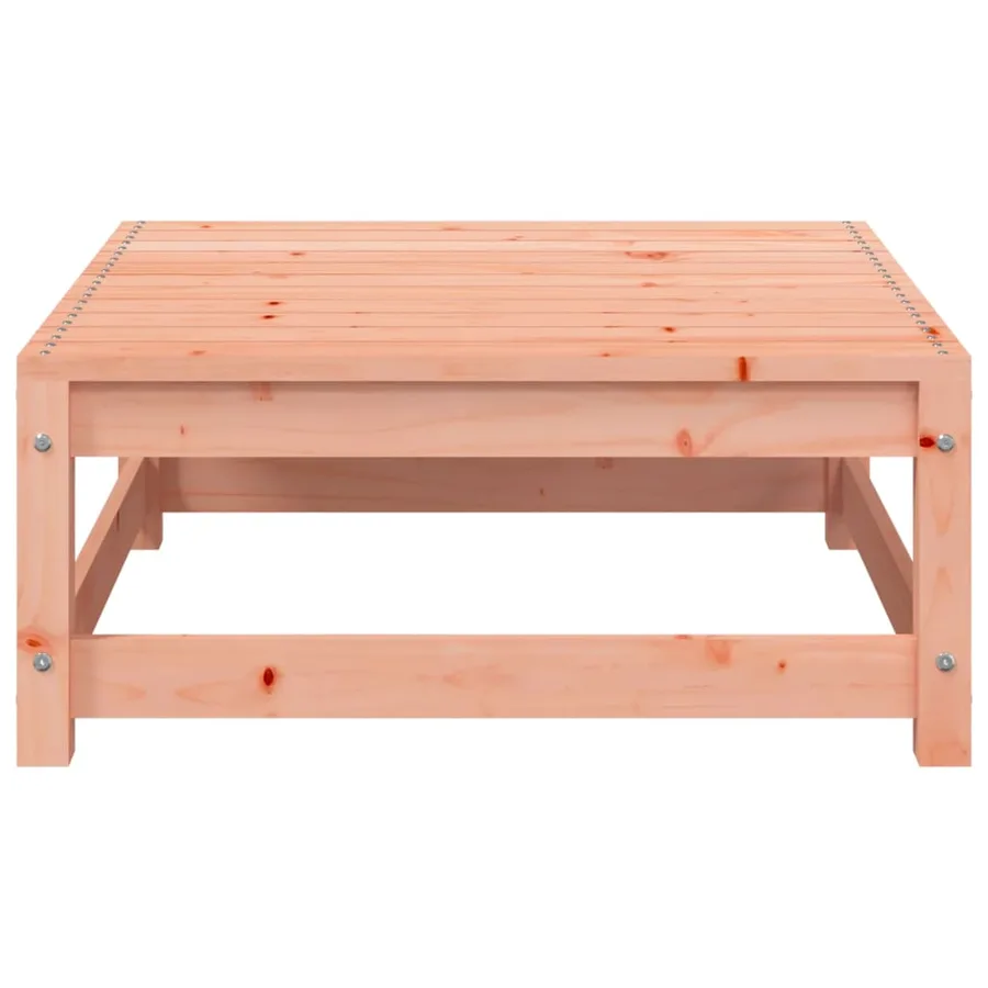 Canapé de jardin sans accoudoirs avec coussins et repose-pieds - 9