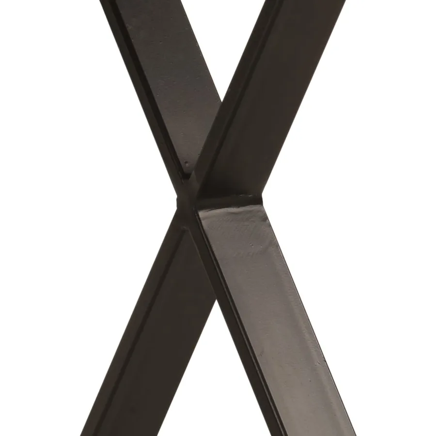 Banc avec bord vivant 105 cm bois d'acacia massif - 7