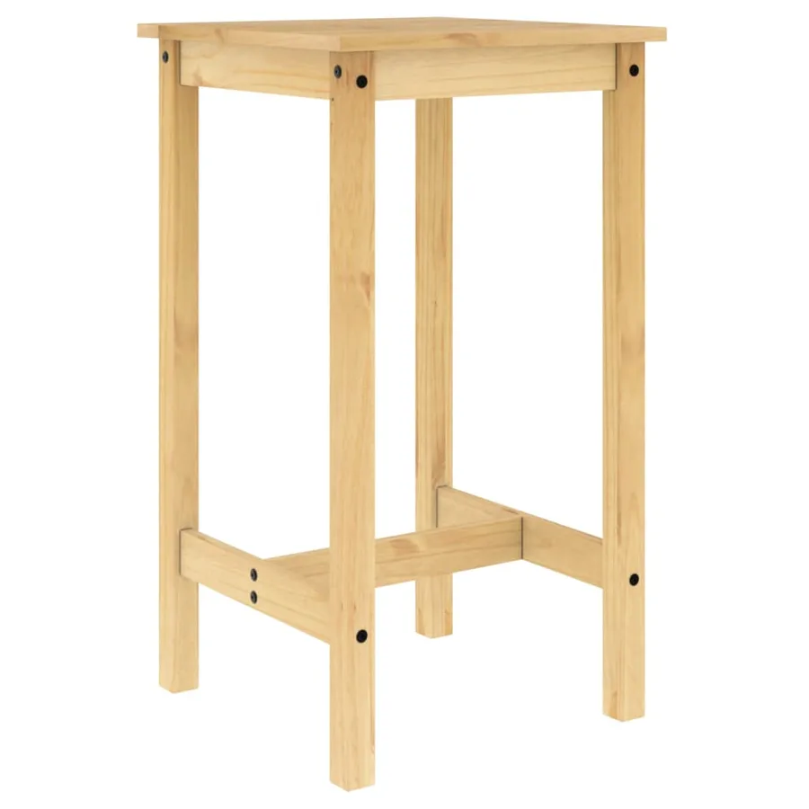 Ensemble de bar 5 pcs Bois de pin massif - 12
