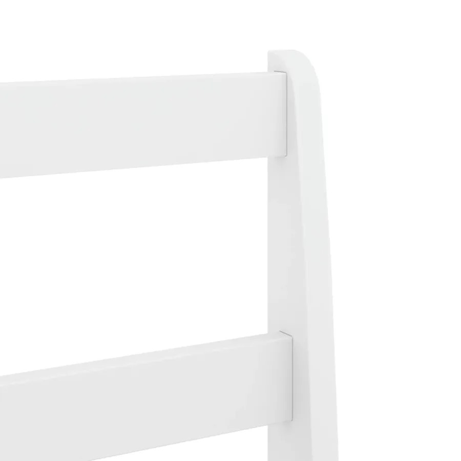 Chaises à manger lot de 2 PANAMA blanc bois massif de pin - 8