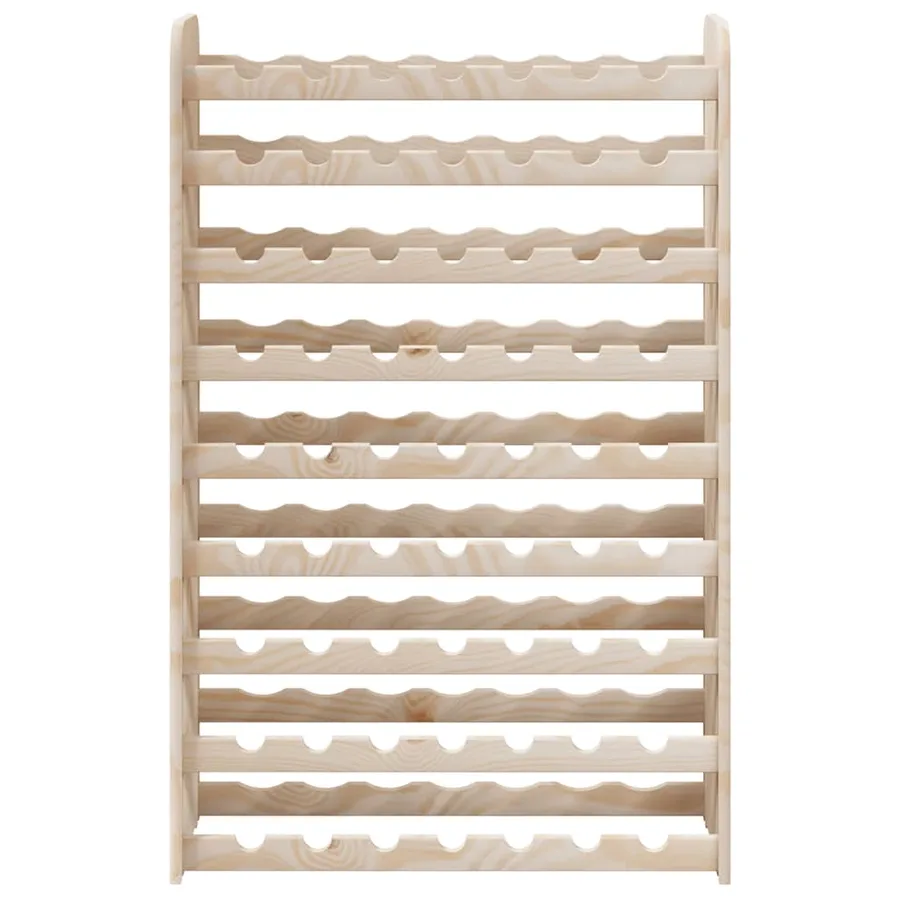 Casier à vin 72,5x25x111,5 cm Bois de pin massif - 5