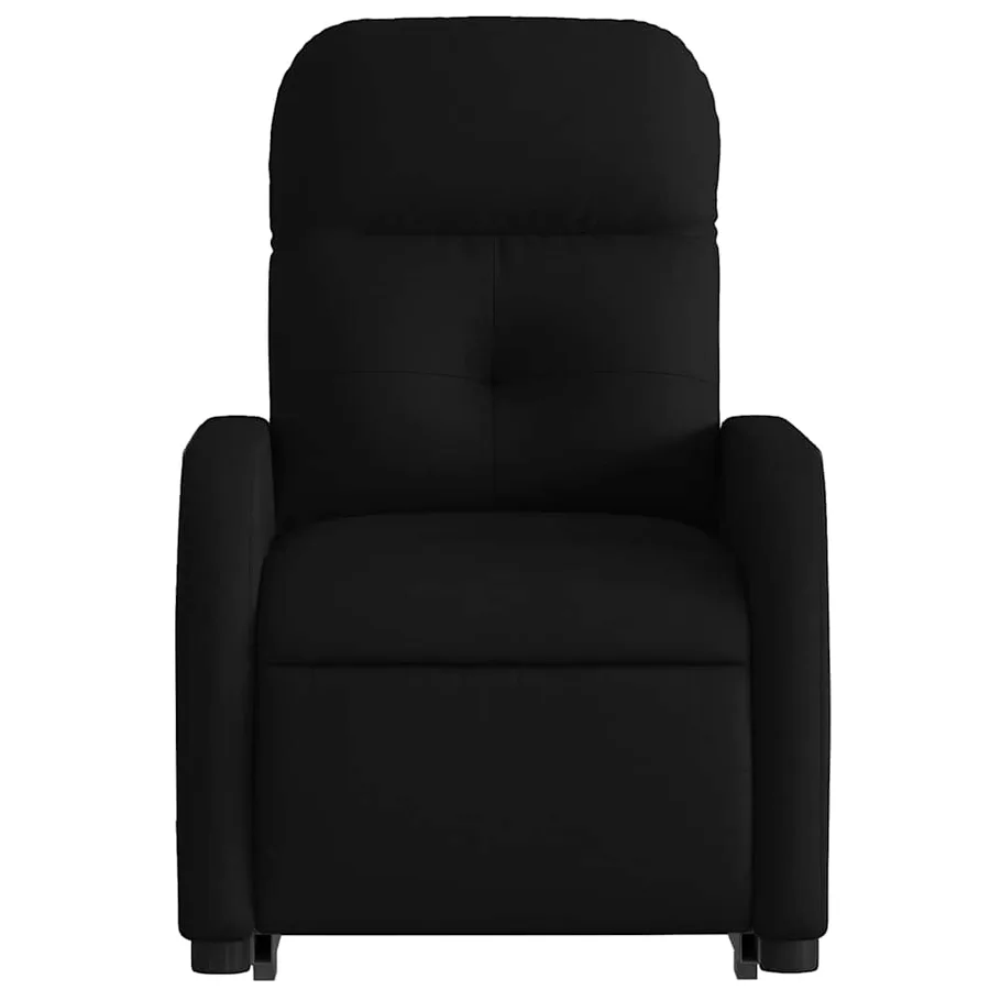 Fauteuil inclinable noir tissu - 9