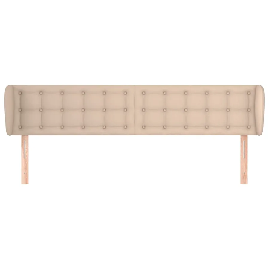 Tête de lit avec oreilles Cappuccino 163x23x78/88 cm Similicuir - 3