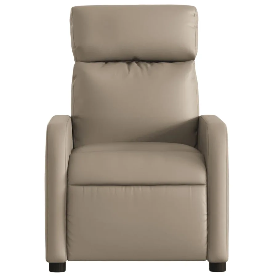 Fauteuil de massage inclinable Cappuccino Similicuir - 7