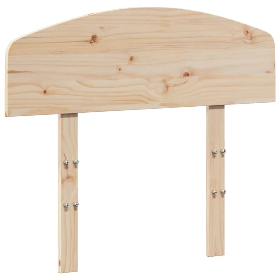 Tête de lit 90 cm bois massif de pin - 2