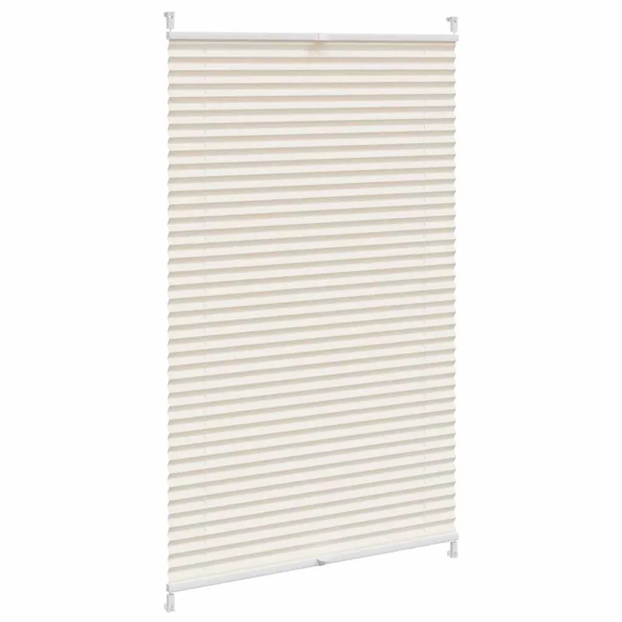 Store plissé 80x125 cm Crème - 3