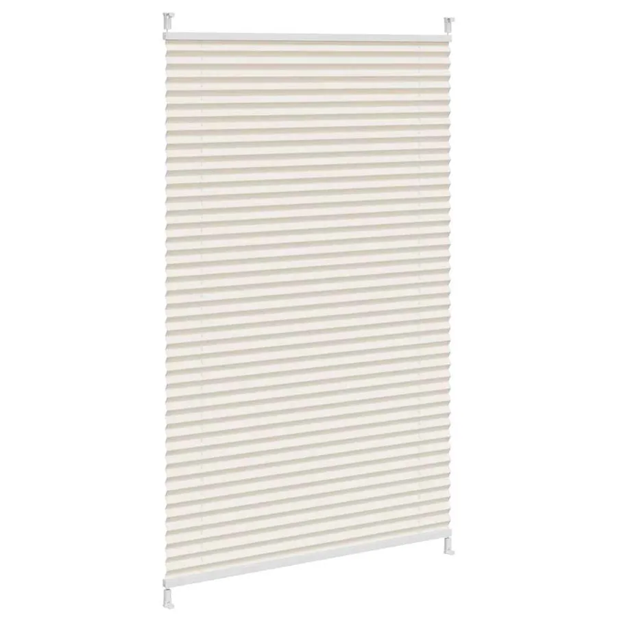 Store plissé 80x125 cm Crème - 4