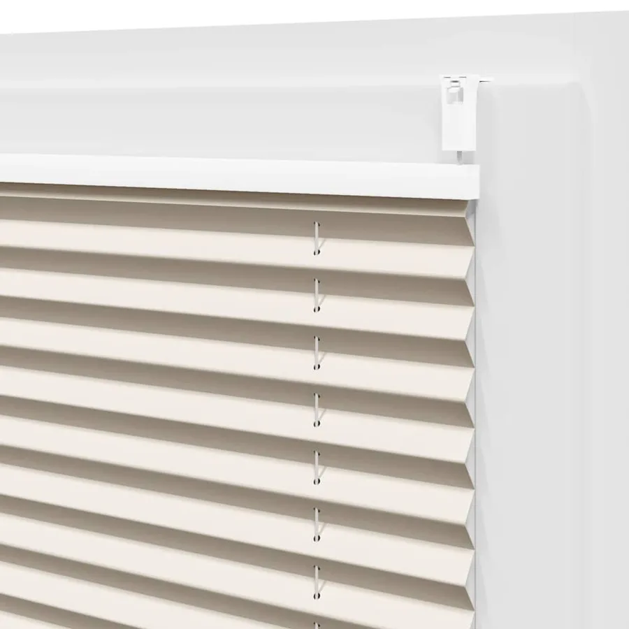 Store plissé 80x125 cm Crème - 7