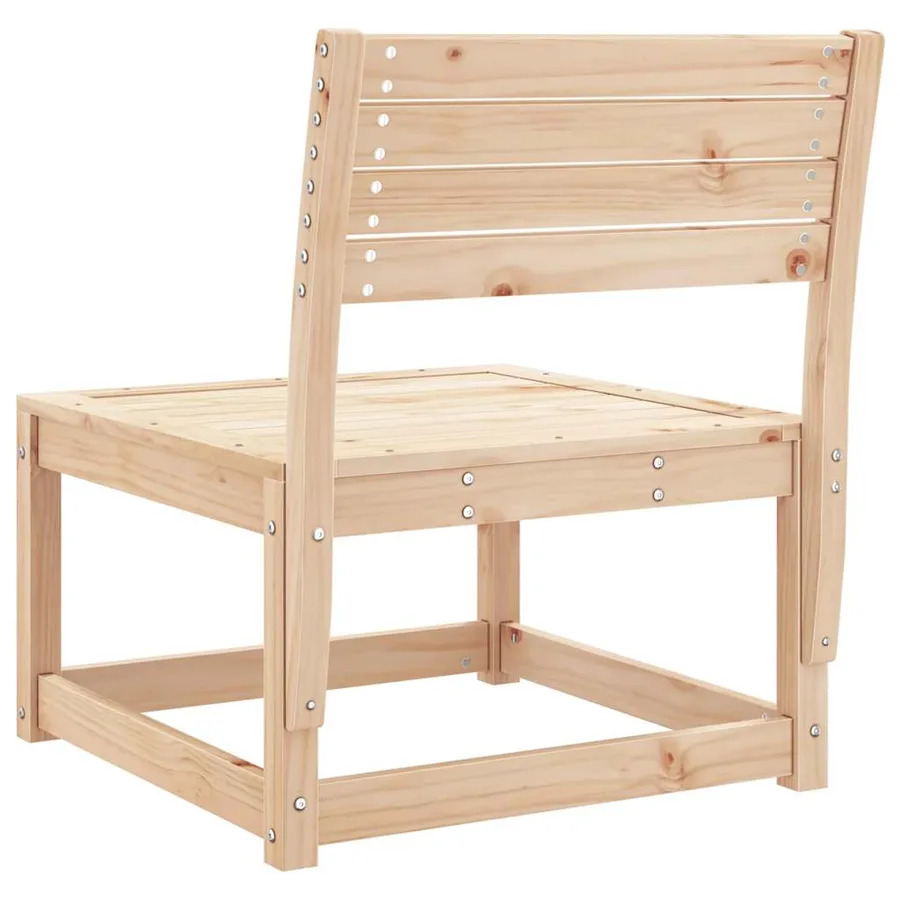 Canapé de jardin bois de pin massif - 6