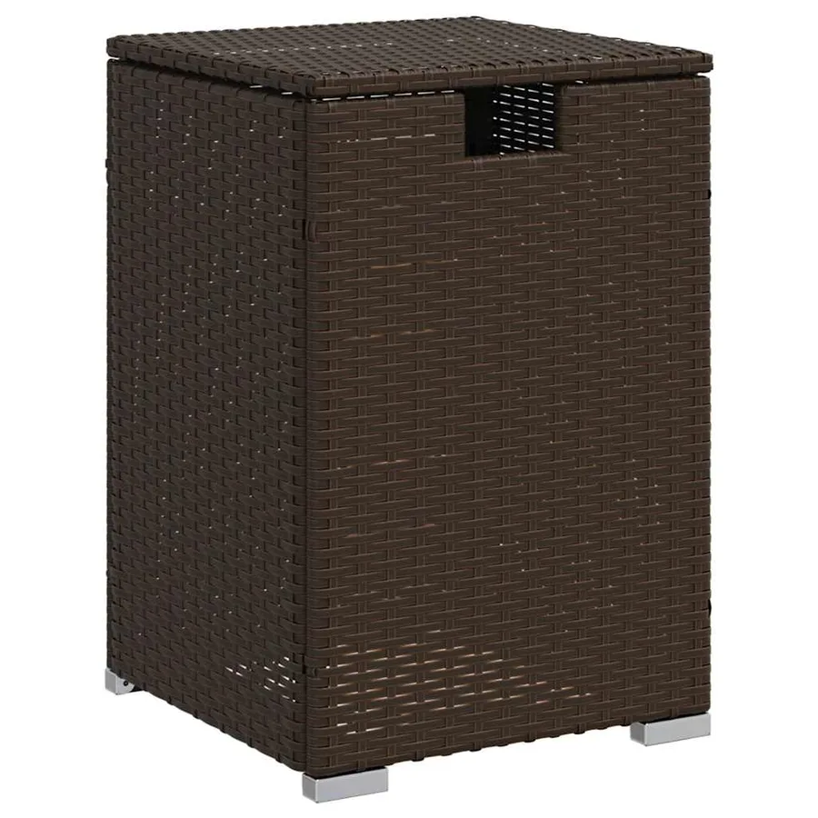 Table de couverture de bouteille de propane marron 40x40x60 cm - 2