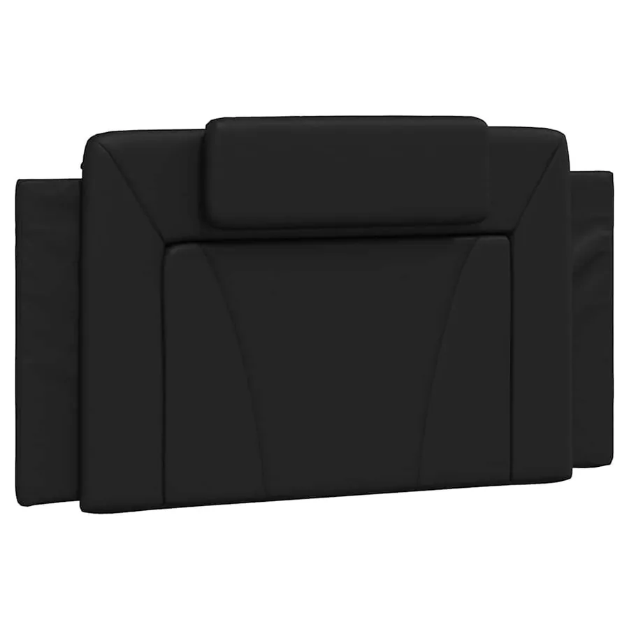 Coussin de tête de lit Viana noir 100 cm similicuir - 2