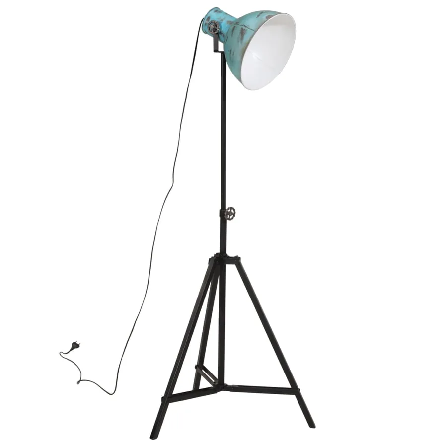 Lampadaire 25 W bleu délavé 61x61x90/150 cm E27 - 2