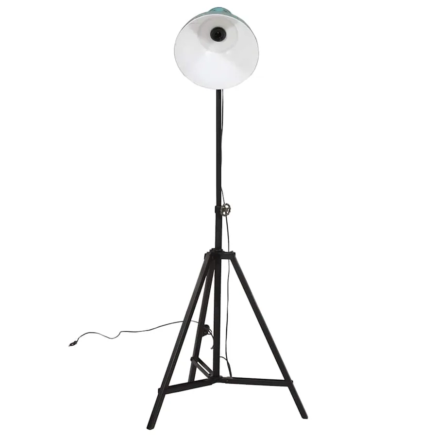 Lampadaire 25 W bleu délavé 61x61x90/150 cm E27 - 3