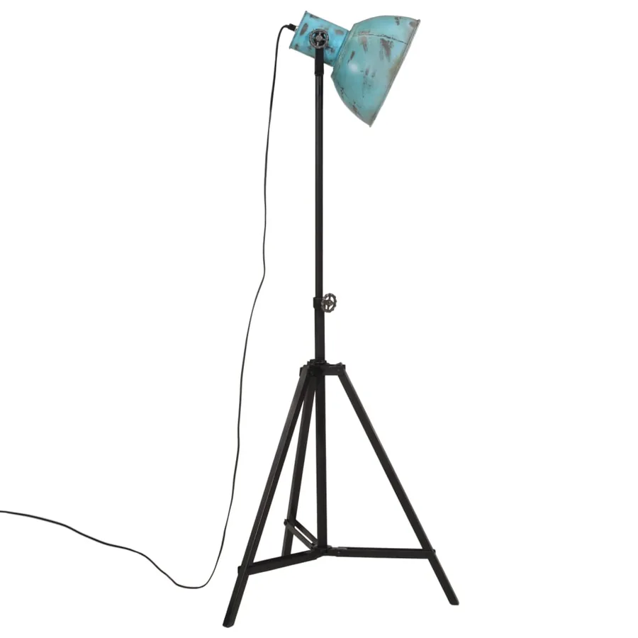 Lampadaire 25 W bleu délavé 61x61x90/150 cm E27 - 4