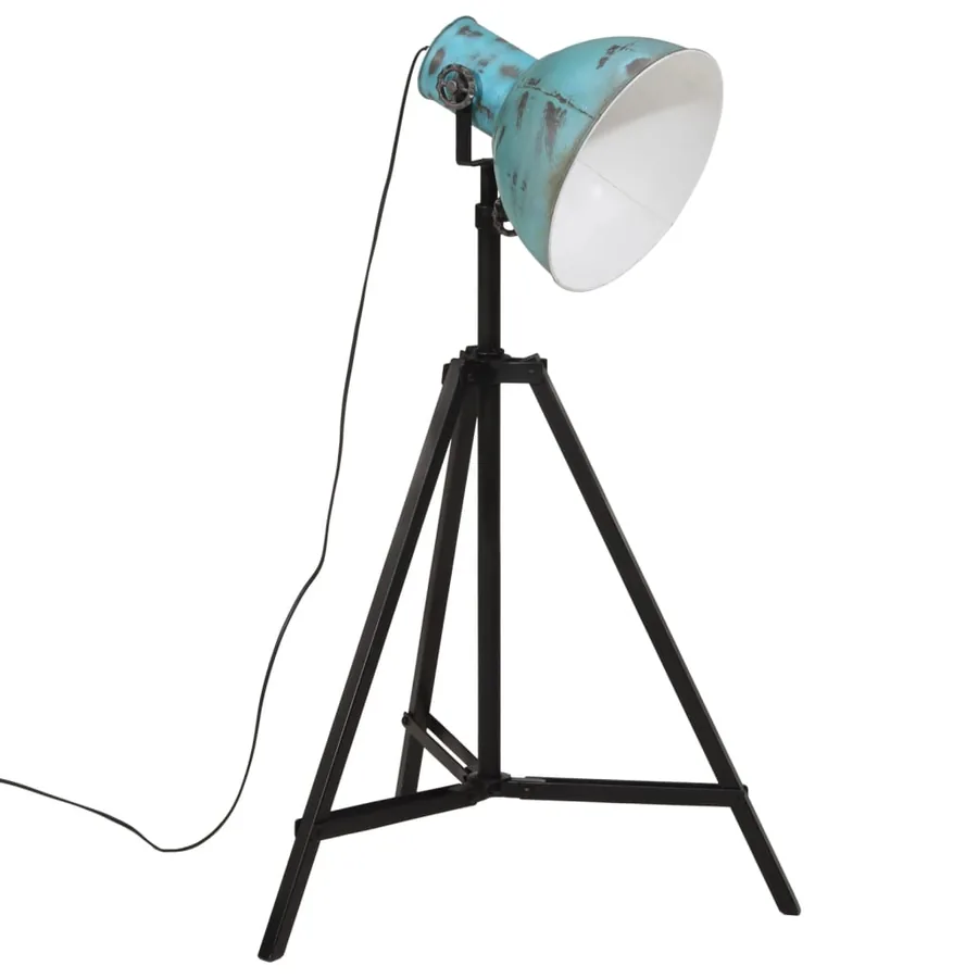 Lampadaire 25 W bleu délavé 61x61x90/150 cm E27 - 6