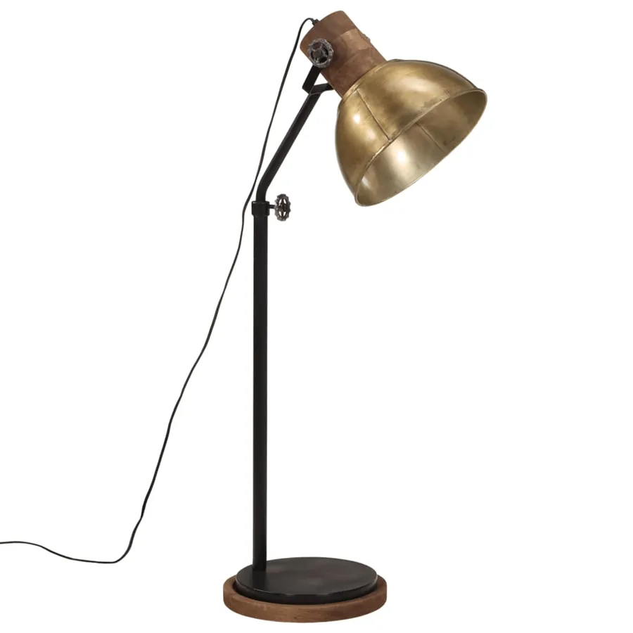 Lampadaire 25 W laiton antique 30x30x100-150 cm E27 - 6
