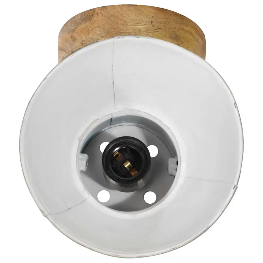 Lampe murale 25 W bleu délavé 11,5x11,5x25 cm E27 - 5