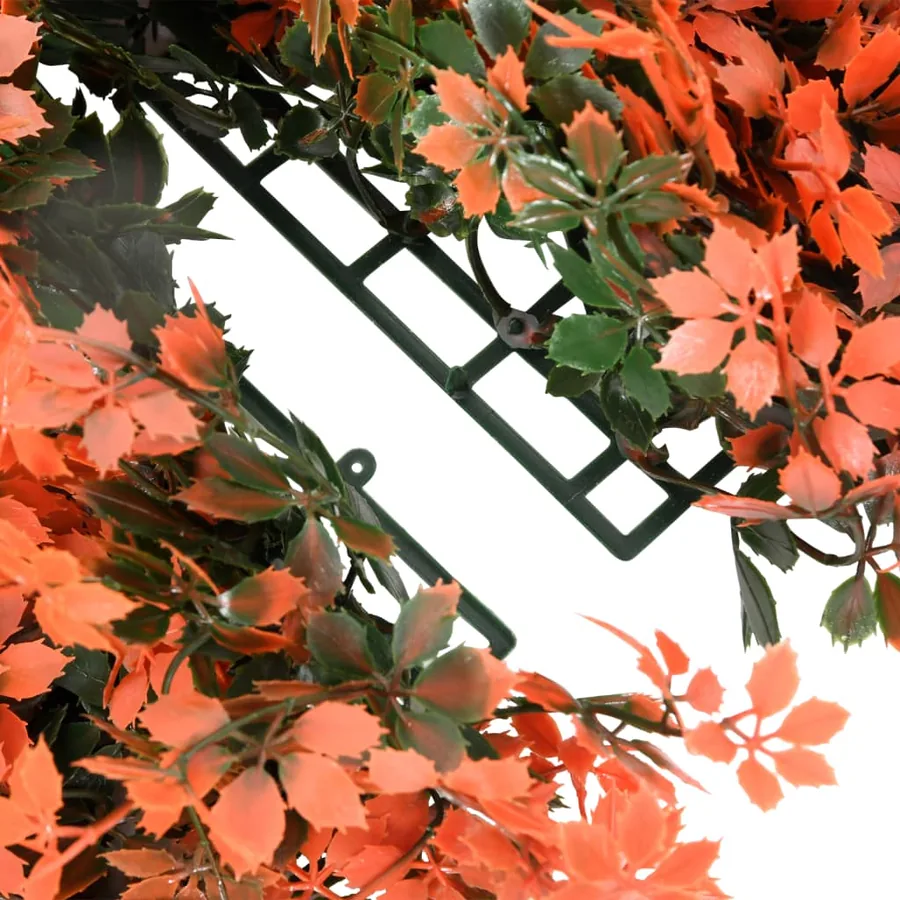 Clôture feuilles d’érable artificielle 24 pcs 40x60 cm - 5