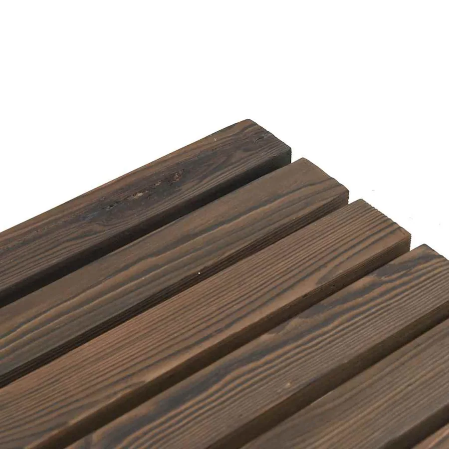 Banc de jardin 115 cm bois de sapin massif - 8