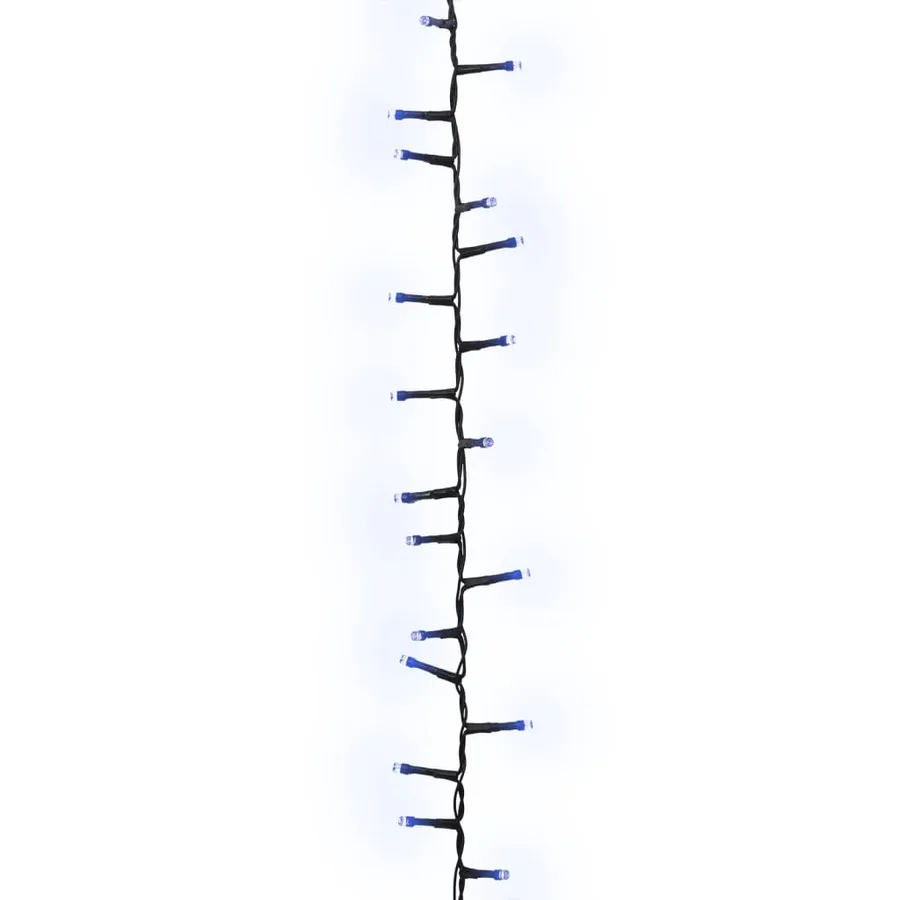 Guirlande à LED compacte avec 3000 LED Bleues 65 m PVC - 3