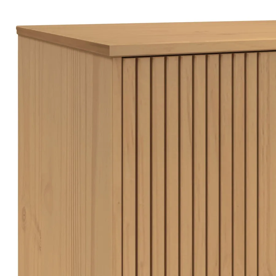 Garde-robe OLDEN marron 76,5x53x172 cm bois massif de pin - 10