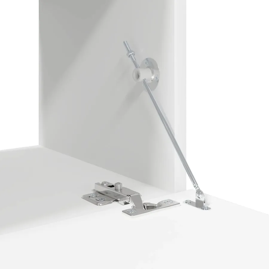 Ensemble de meubles TV 10 pcs Blanc Bois d'ingénierie - 10
