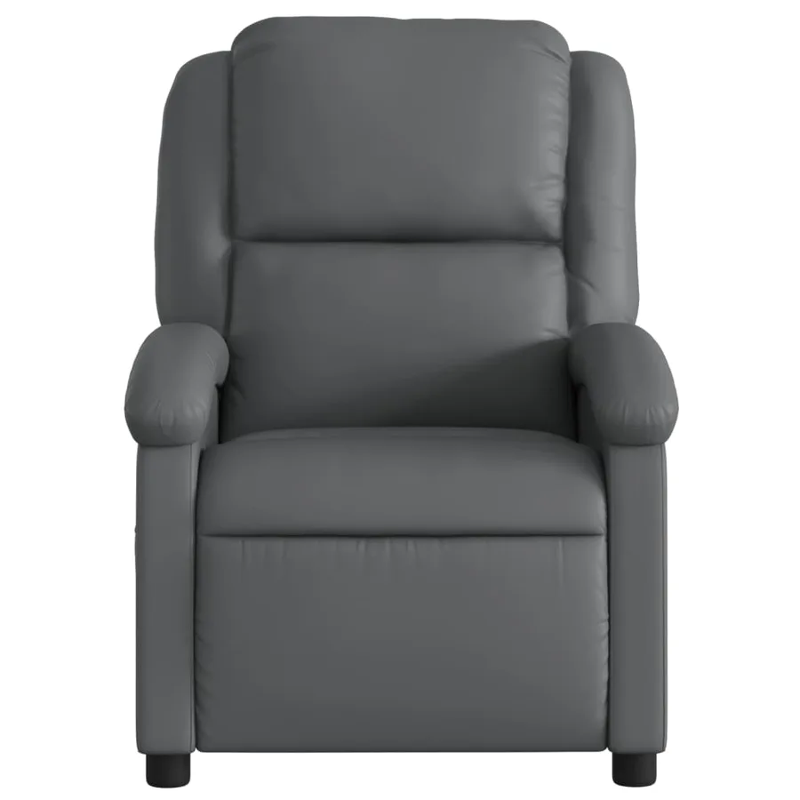 Fauteuil inclinable électrique Gris Similicuir - 9
