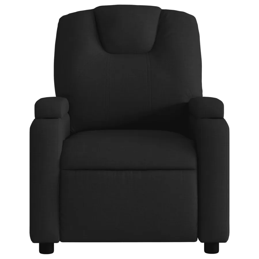 Fauteuil inclinable électrique Noir Tissu - 9