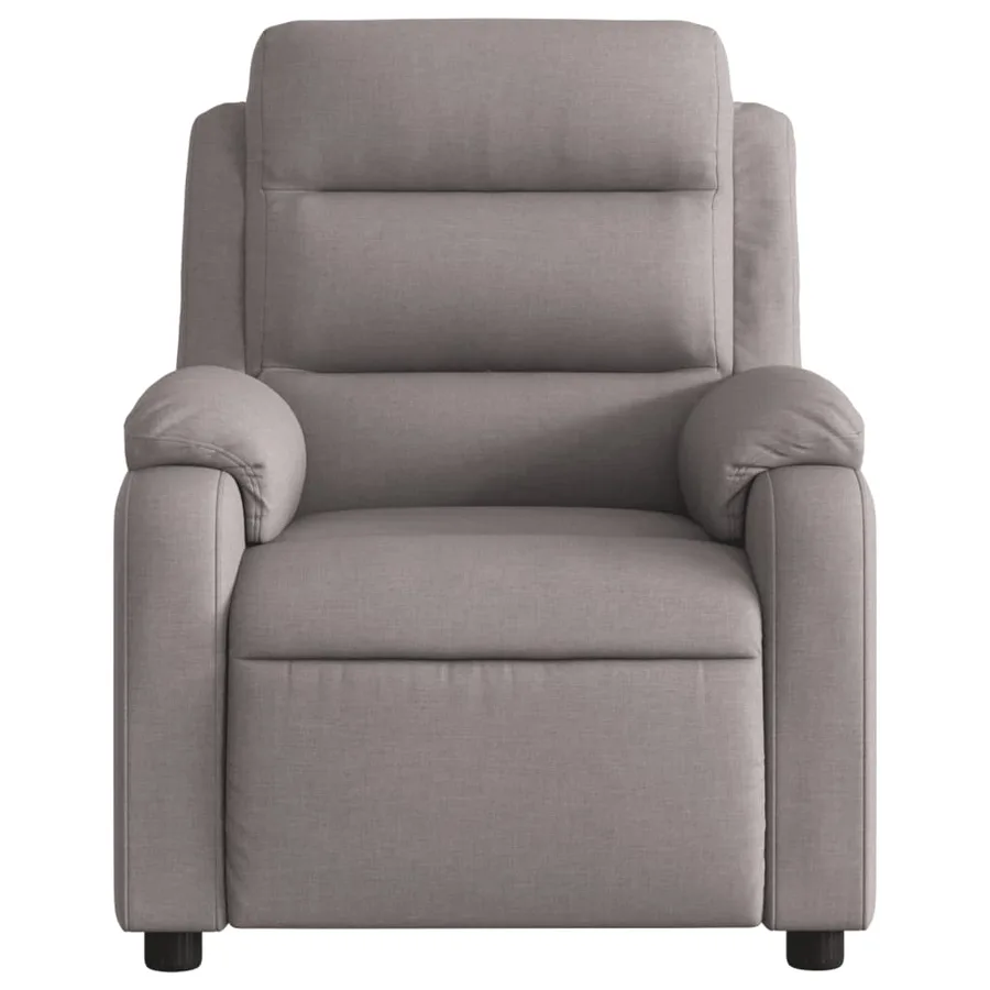 Fauteuil inclinable électrique Taupe Tissu - 9