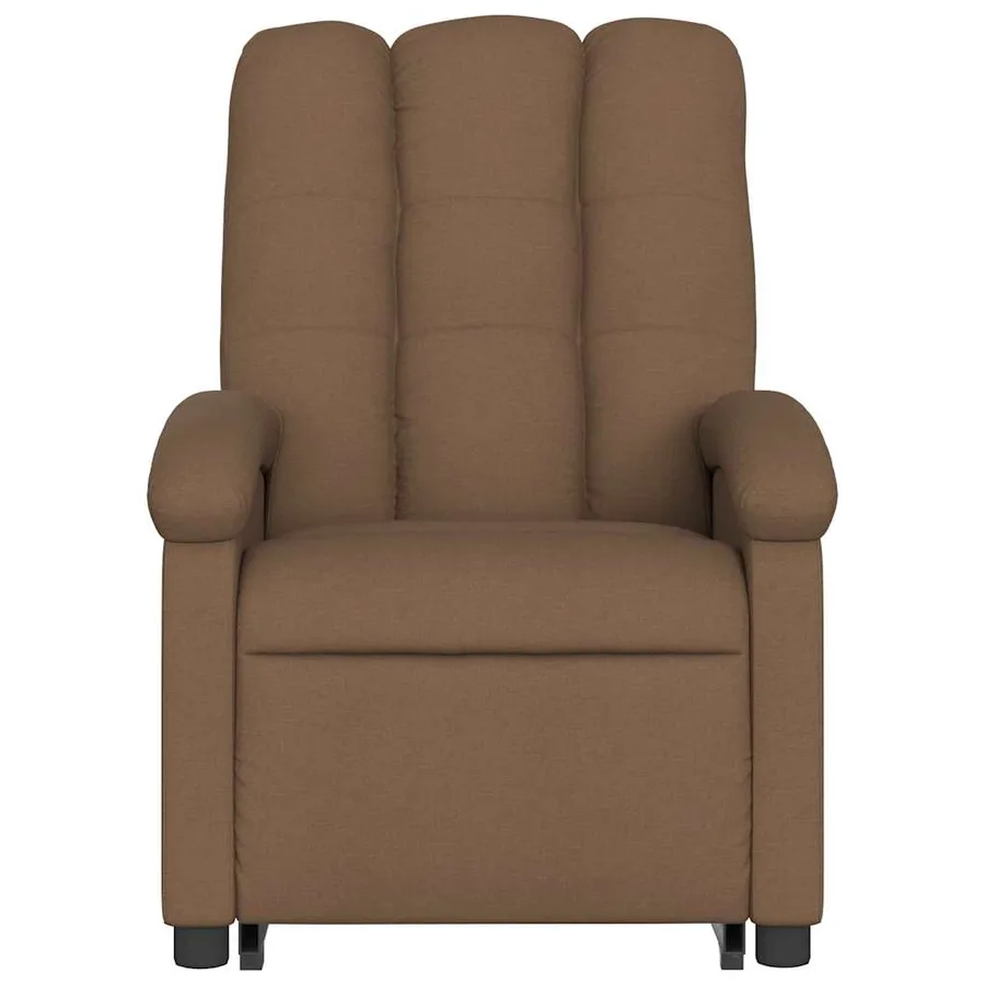 Fauteuil inclinable Marron Tissu - 9