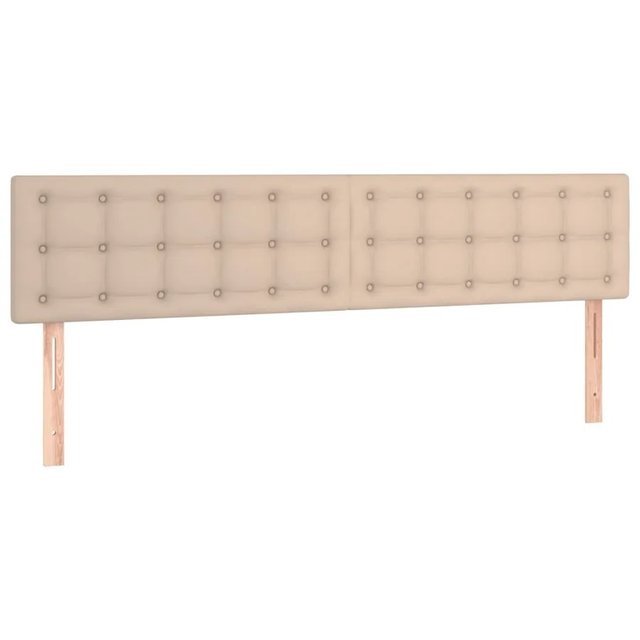 Têtes de lit Cappuccino 200x5x78/88 cm Similicuir - 2