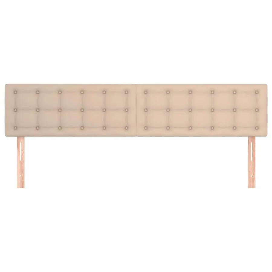 Têtes de lit Cappuccino 200x5x78/88 cm Similicuir - 3