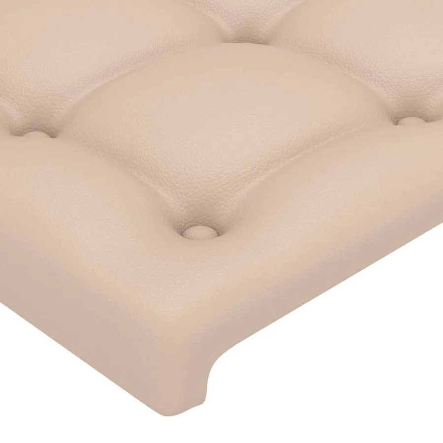 Têtes de lit Cappuccino 200x5x78/88 cm Similicuir - 4