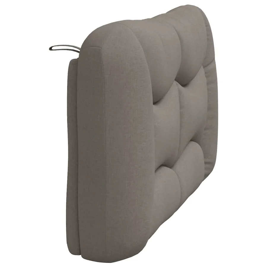 Coussin de tête de lit Hvar taupe 140 cm tissu - 6