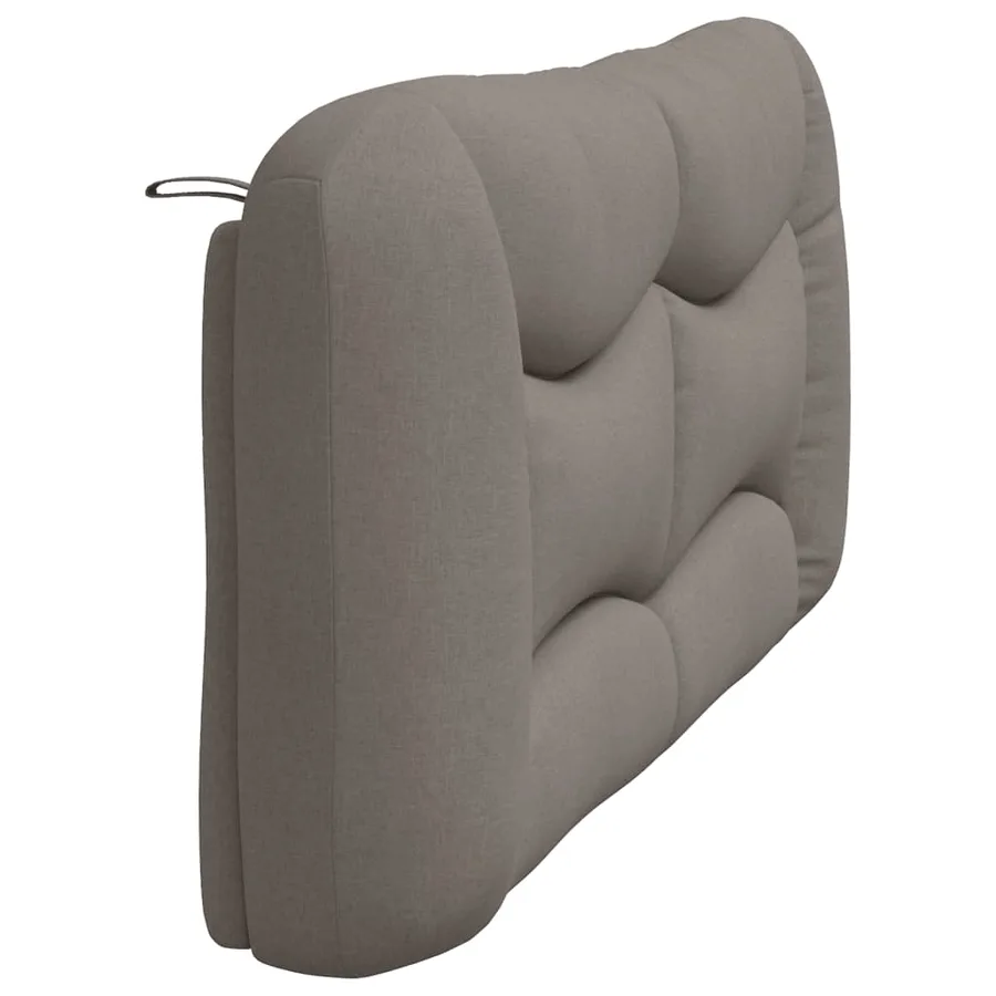 Coussin de tête de lit Hvar taupe 180 cm tissu - 6