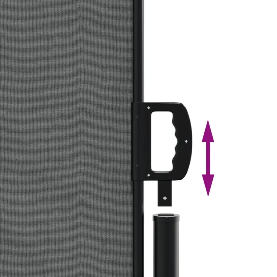 Auvent latéral rétractable Anthracite 180x1200 cm - 6