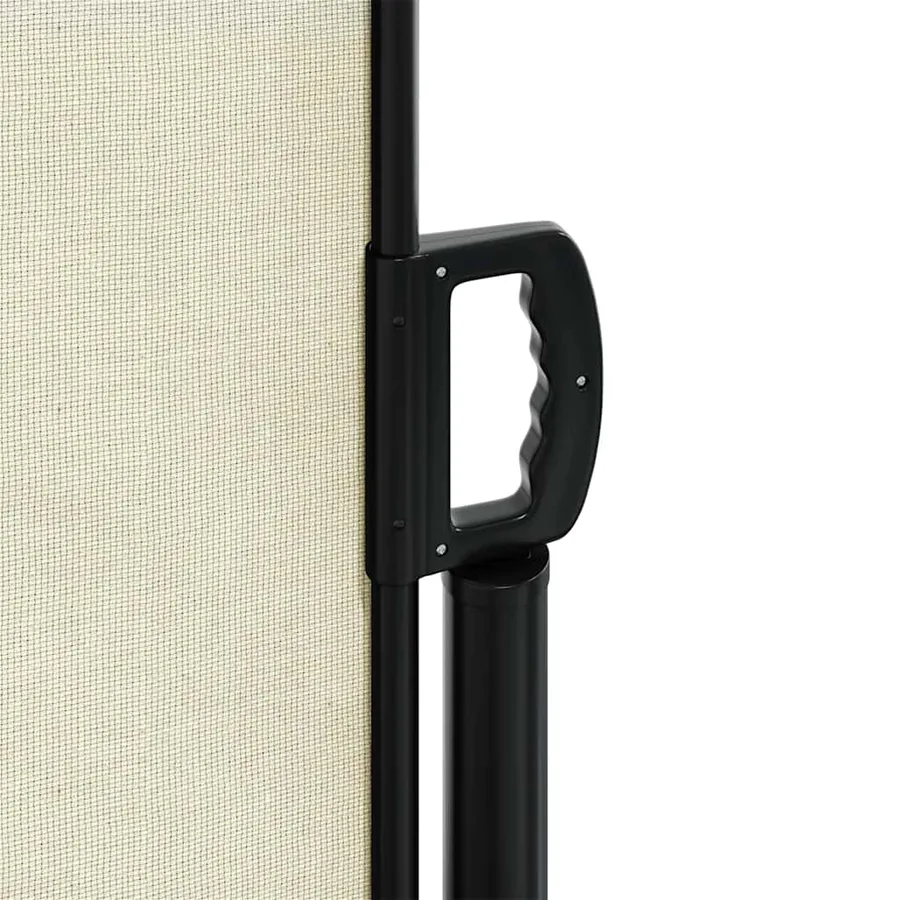 Auvent latéral rétractable crème 160x600 cm - 8