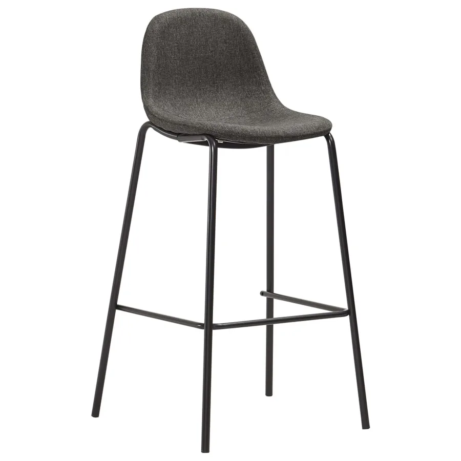 Ensemble de bar 5 pcs Tissu Gris foncé - 6