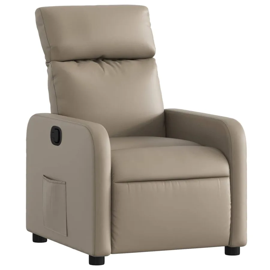 Fauteuil inclinable Cappuccino Similicuir - 2