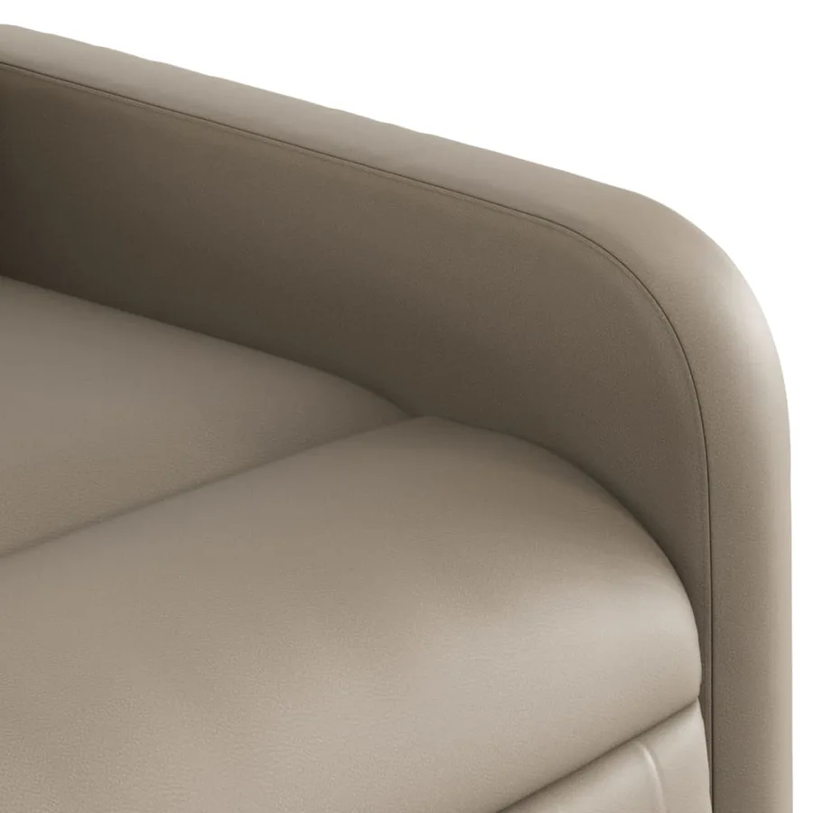 Fauteuil inclinable électrique Cappuccino Similicuir - 11
